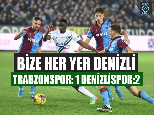 Trabzonspor Denizlispor maç özeti