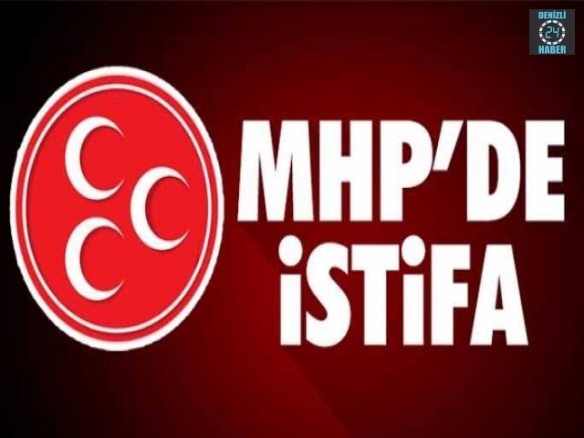Denizli MHP'de Mehmet Çelik görevden istifa etti