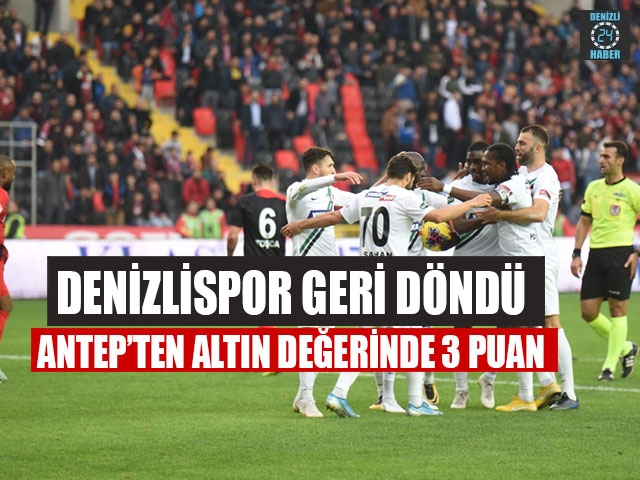 Gaziantep Denizlispor maç sonucu 1 - 2