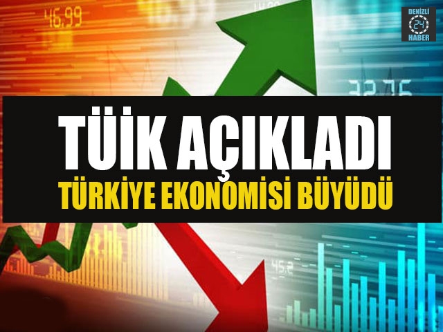 TÜİK Açıkladı Türkiye Ekonomisi Büyüdü