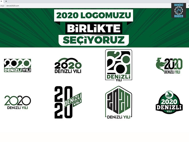 Denizli, 2020 logosunu seçiyor