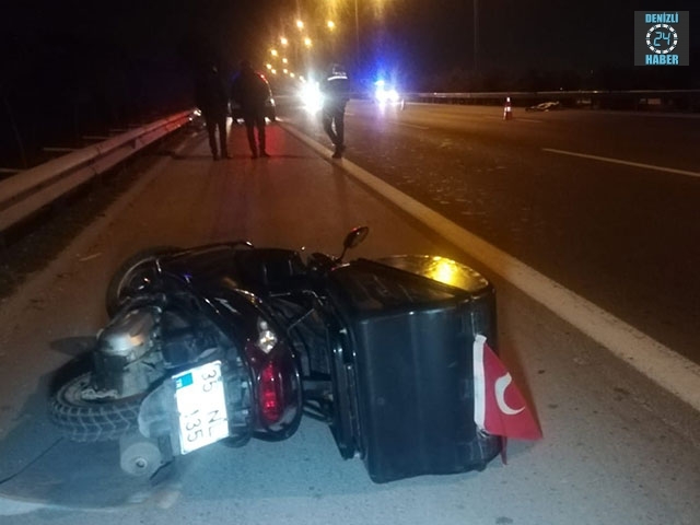 İzmir Buca’da motosiklet sürücüsü Haldun Aydoğdu hayatını kaybetti
