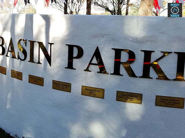 Muğla Menteşe İlçesinde Basın Parkı Açıldı