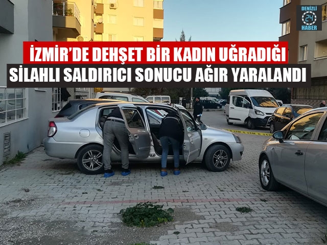 İzmir Buca’da bir kadın eski erkek arkadaşı tarafından silahla vuruldu