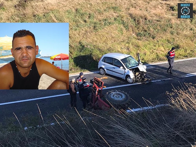 İzmir Dikili’de otomobil ile traktör çarpıştı Hakan Pars öldü