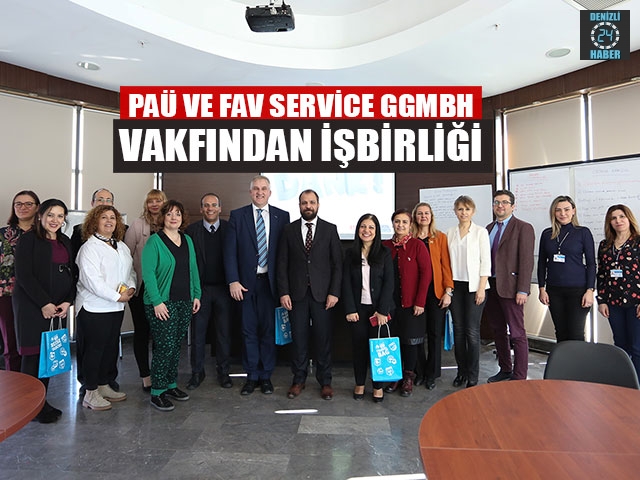 PAÜ ve FAV Service gGMBH Vakfından İşbirliği