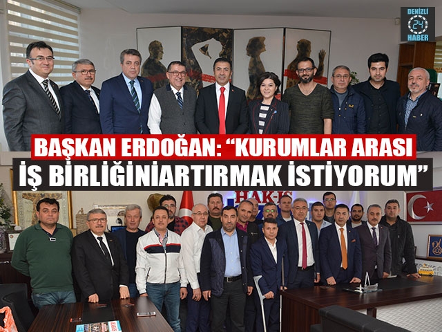 Başkan Erdoğan: “Kurumlar Arası İş Birliğini artırmak İstiyorum”