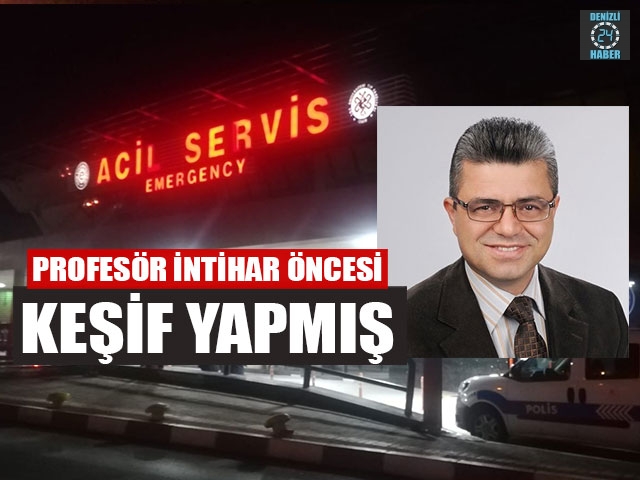 İzmir Bornova’daki Ege Üniversitesi Hastanesinde Doktor Sadık Akşit intihar etti