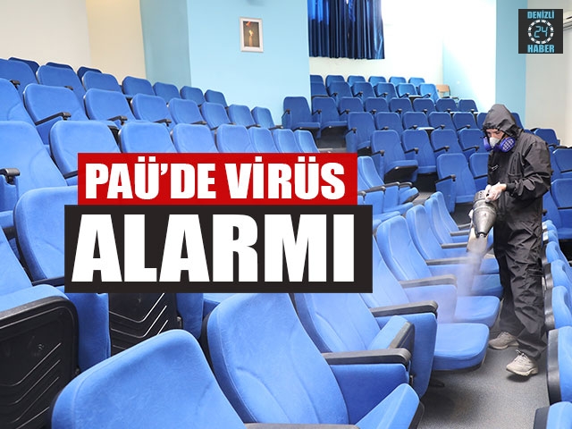 PAÜ’de virüs alarmı