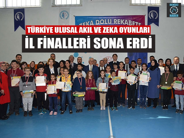 Türkiye Ulusal Akıl Ve Zeka Oyunları İl Finalleri Sona Erdi