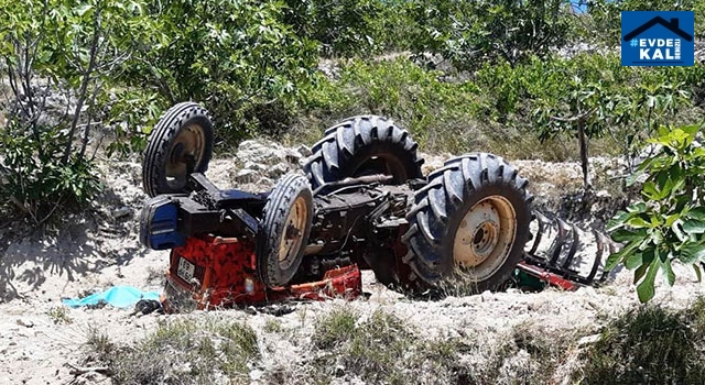 Aydın Bozdağ’da traktörün altında kalan Orhan Gündüz öldü
