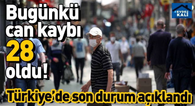 Türkiye'de son 24 saatte 28 can kaybı
