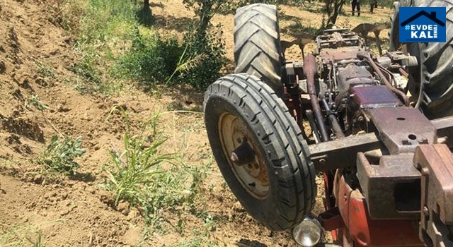 Manisa Gördes’de Rafet Çaçur traktörün altında kalarak öldü