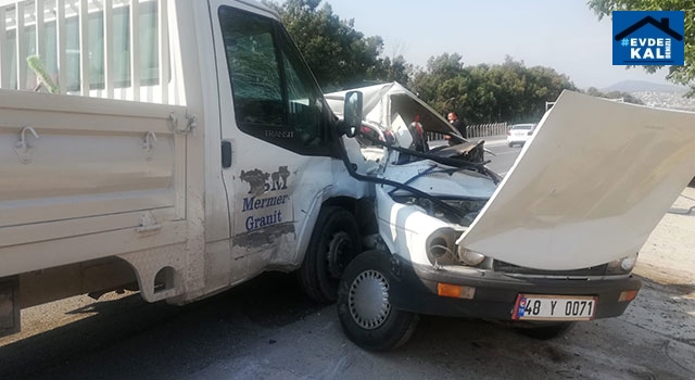 Muğla Milas’ta otomobil kamyonet çarpıştı Mehmet Yörük öldü