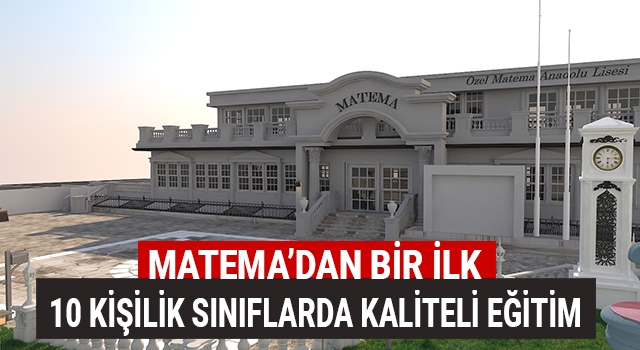 MATEMA'dan Türkiye'de bir ilk