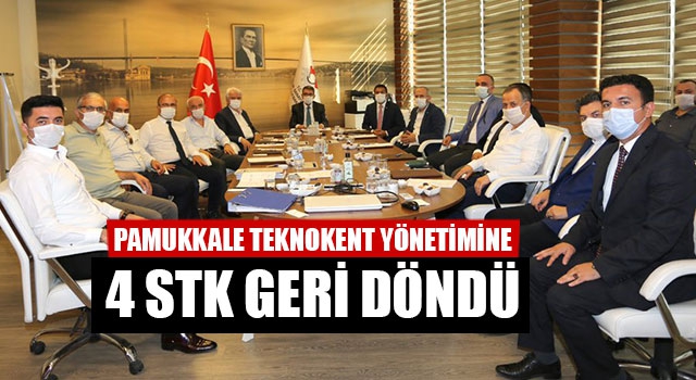 Pamukkale Teknokent Yönetimine 4 STK Geri Döndü