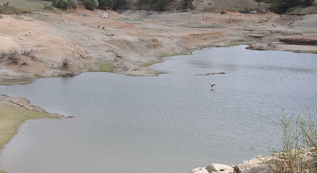 Simav’daki Efir Göleti’nde Su Oranı Yüzde 80 Azaldı