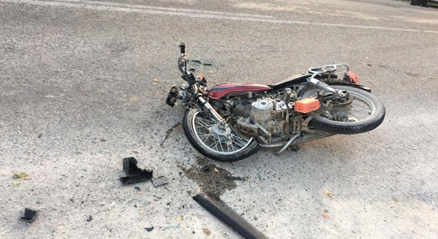 Afyonkarahisar Şuhut’ta Motosiklet Kazası 1 Yaralı