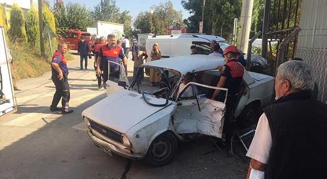 Aydın’da tarfik kazası: 2 yaralı