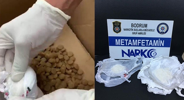 Bodrum’da Köpek Mamasından Uyuşturucu Çıktı  