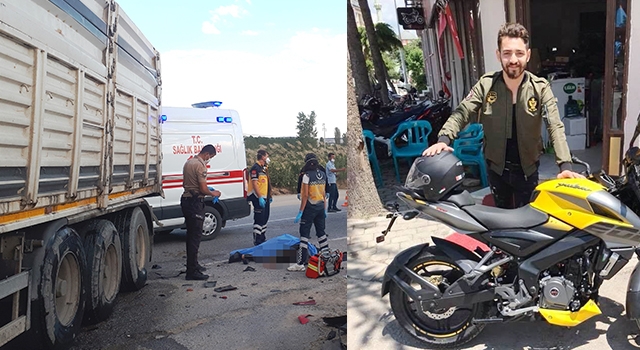 Hisarcık’ta motosikletle kamyon çarmıştı Mustafa Reçan öldü