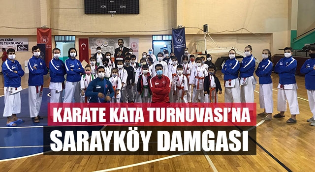Karate Kata Turnuvası’na Sarayköy Damgası
