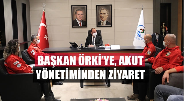 Başkan Örki’ye, Akut Yönetiminden Ziyaret
