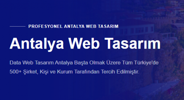 Antalya Web Tasarım Hizmetleri