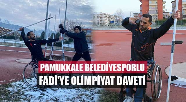 Pamukkale Belediyesporlu FADİ’ye olimpiyat daveti