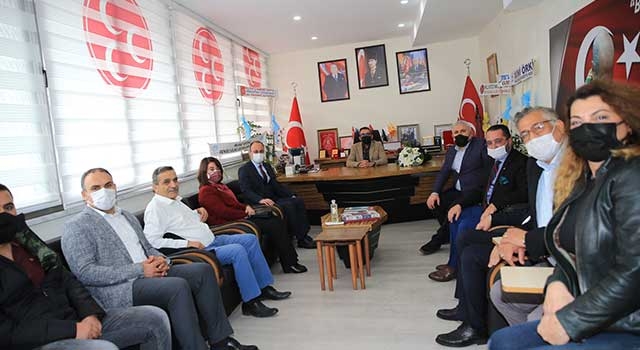 Başkan Örki’den MHP’ye ziyaret