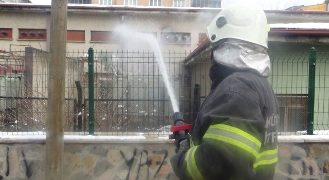 Kütahya'daki trafo yangını korkuttu