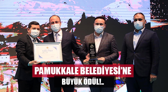 Pamukkale Belediyesine Büyük Ödül