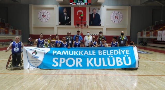 Pamukkale Belediyespor namağlup olarak Play-offlarda
