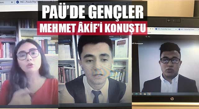 PAÜ’de Gençler Mehmet Âkif’i Konuştu