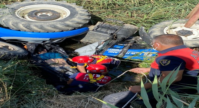 Kuyucak'taki traktör kazasında Coşkun Akdağ hayatını kaybetti