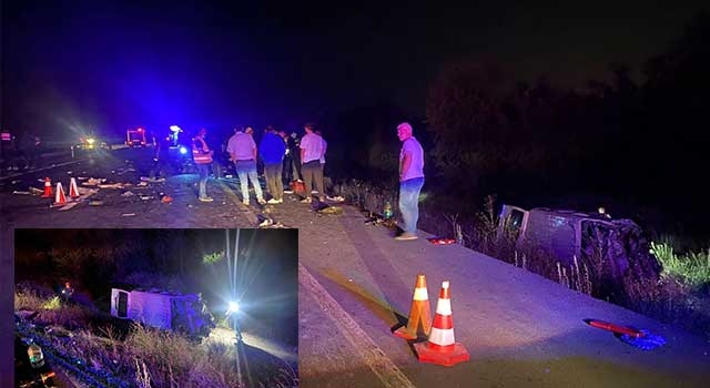 Sultandağı ilçesi Dereçine beldesindeki kazada 3 kişi öldü