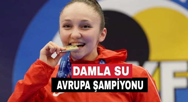 Denizlili Damla Su, Avrupa Şampiyonu