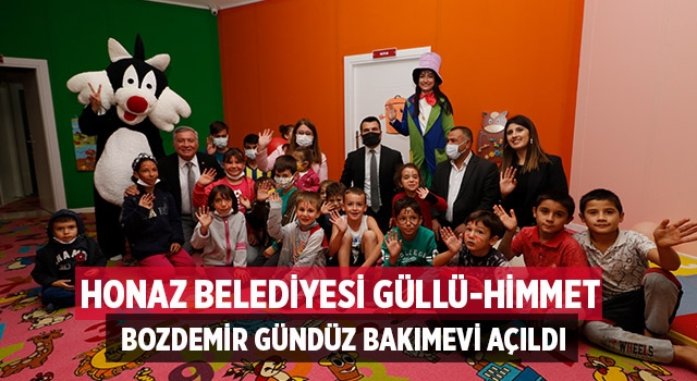Honaz Belediyesi Güllü-Himmet Bozdemir Gündüz Bakım Evi açıldı