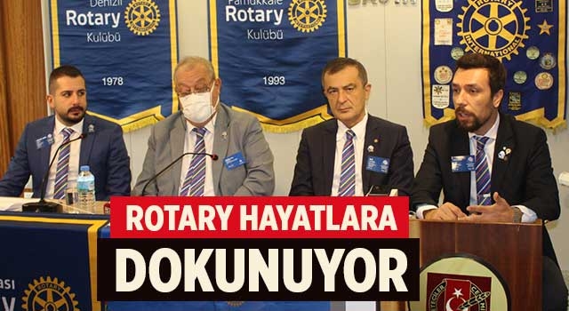 Rotary hayatlara dokunuyor