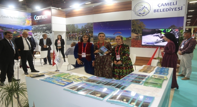Çameli Belediyesi standına 9. Antalya Şehircilik Teknolojileri Fuarı‘na yoğun ilgi