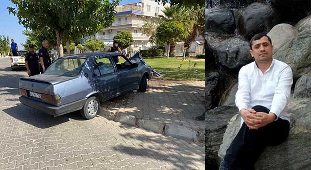 Didim'de iki otomobil çarptı Tolga Tiryaki öldü