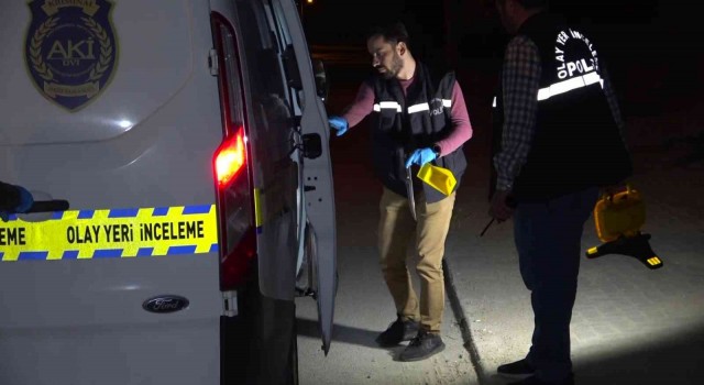 Denizli’de tekstilci cinayetinin suç aleti bıçak boş arazide bulundu