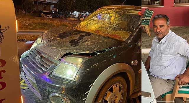 Dalama Yeniköy Mahalle Muhtarı Ali İnanç kazada ağır yaralandı