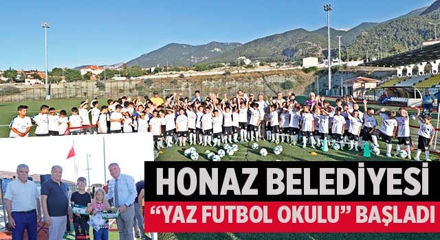 Honaz Belediyesi “Yaz Futbol Okulu” Başladı
