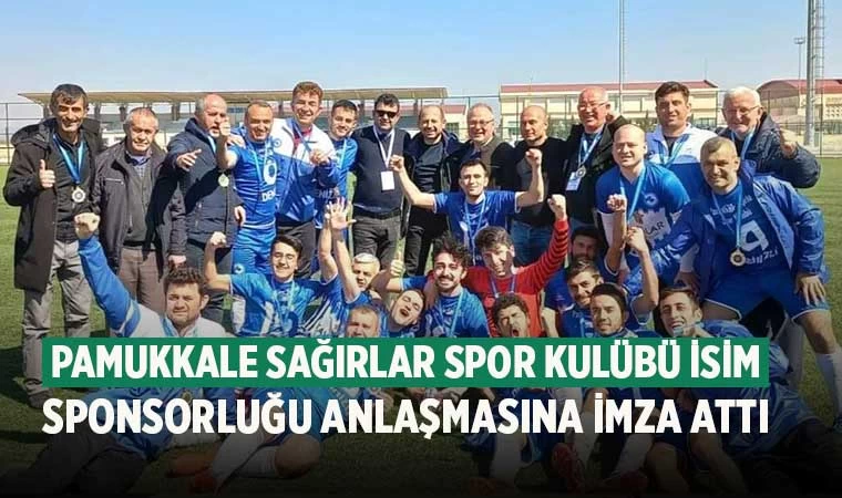 Pamukkale Sağırlar Spor Kulübü isim sponsorluğu anlaşmasına imza attı