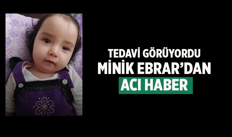 Denizli'de 2 yaşındaki çocuk tedavi gördüğü hastanede hayatını kaybetti