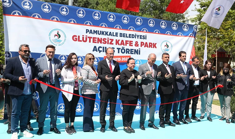 Pamukkale Belediyesi Glütensiz Park-Kafe Açıldı