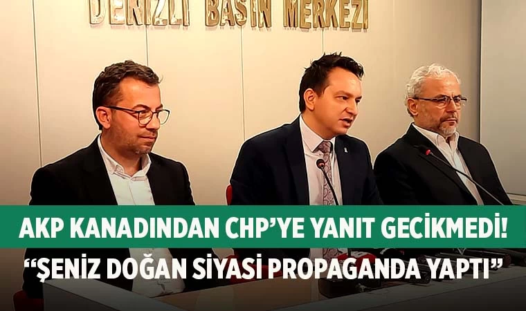Ak Parti’den CHP’ye yanıt gecikmedi!