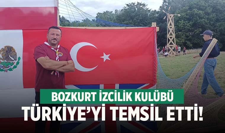 Bozkurt İzcilik Kulübü, Türkiye'yi temsil etti