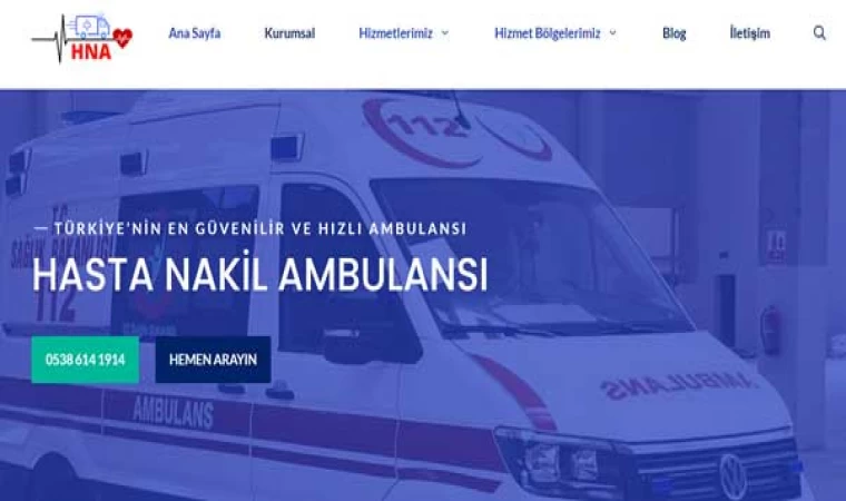 Hastanakilambulansi : Özel Ambulans Hizmetlerinde Güvencenin Adı
